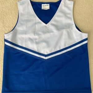Royal blue cheer top